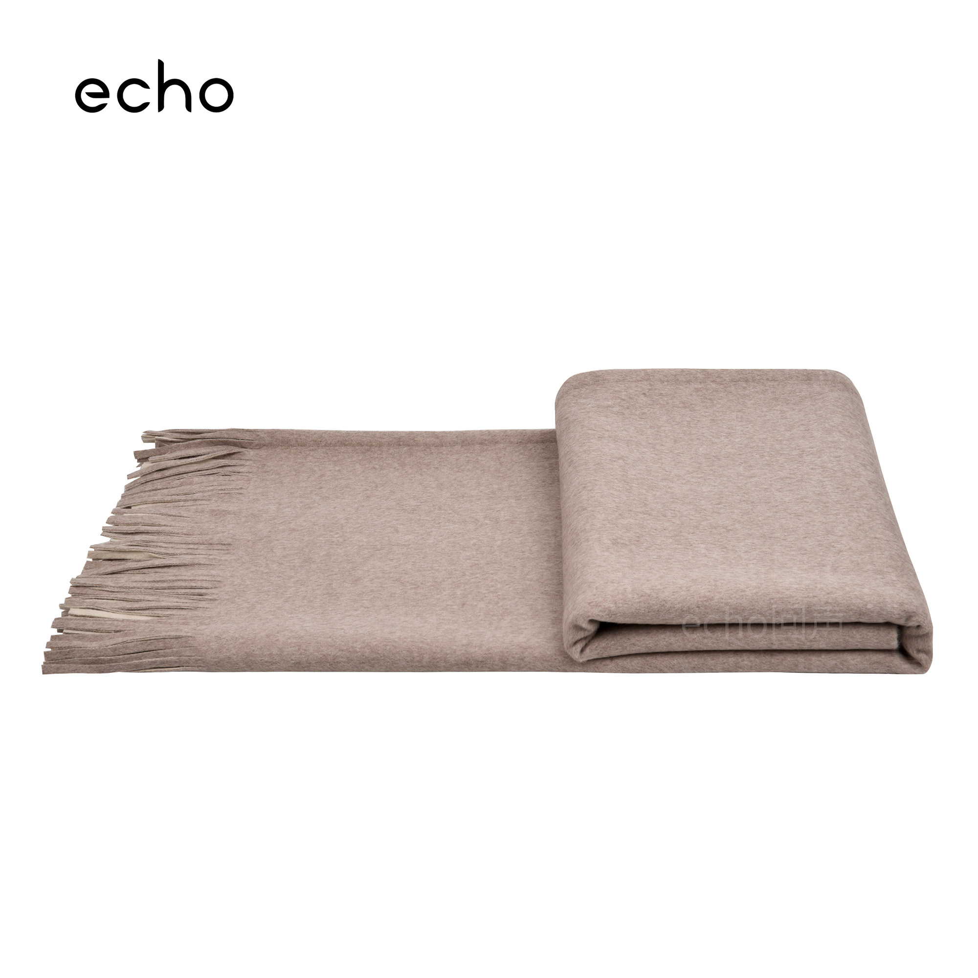 酒店样板间别墅公寓卧室高级感红豆灰双面毛呢沙发搭毯床尾巾搭巾,床上用品,休闲毯/毛毯/绒毯,淘宝优惠券,粉丝福利购,淘宝优惠卷