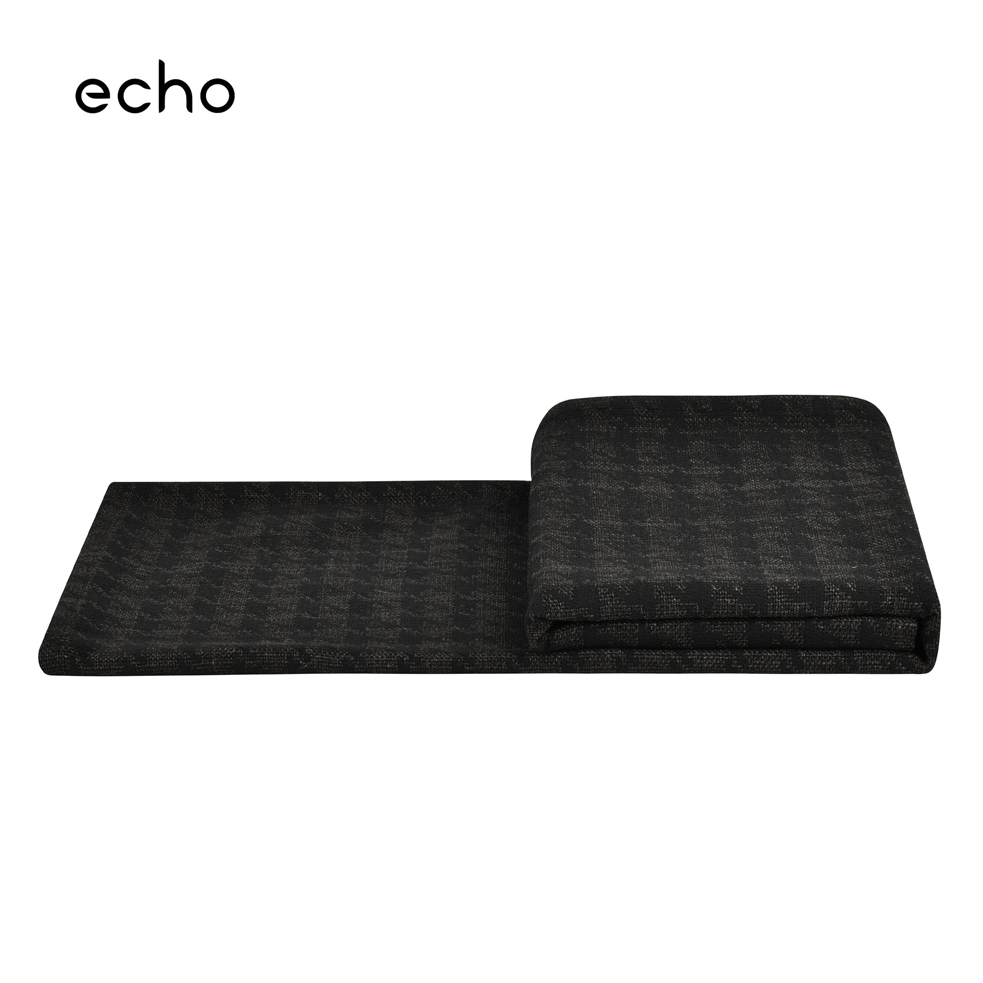 意式轻奢高级感深灰黑千鸟格样板间搭毯搭巾沙发床上床尾凳装饰毯,床上用品,休闲毯/毛毯/绒毯,淘宝优惠券,粉丝福利购,淘宝优惠卷