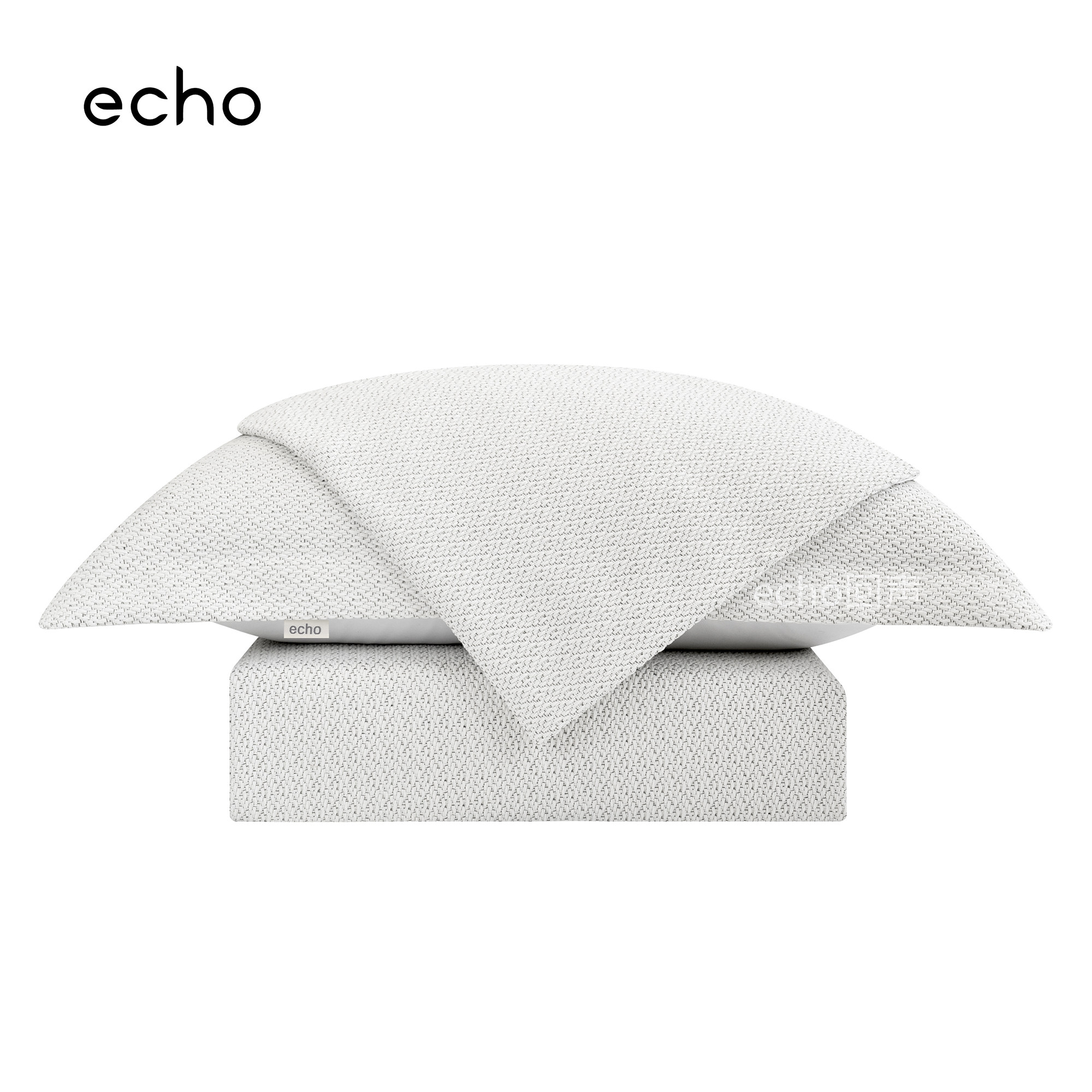 现代简约黑白棉麻轻奢样板间民宿侘寂风新中式定制软装床品四件套