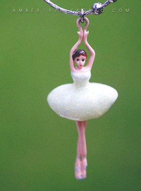 No.123「跳舞吧，像没有观众一样」法国浪漫品牌芭蕾女孩系列项链