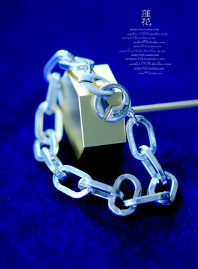 No.367 Pilgrim 合金镀纯银工业风朋克气质设计手链