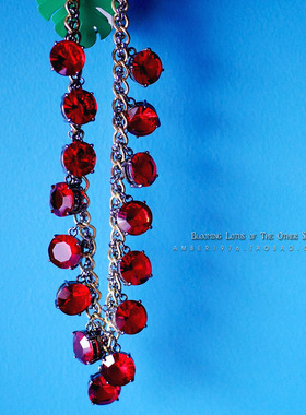 monet复古镀金项链