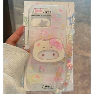 y77e y35 y78 y55s y74sy51sy30全包保护套y37 可爱kt猫支架适用vivoy300pro手机壳女y200 y100防摔新款 y73s