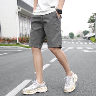 休闲短裤男款夏季薄款潮牌宽松5分外穿大裤衩中裤夏款男士五分裤