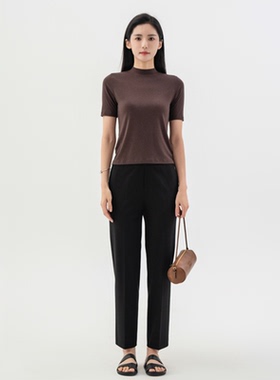 Seawhen海维恩2026年春季新款爆款升级罗马布显瘦标杆小西裤3703