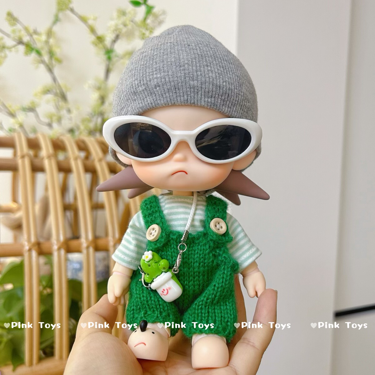 Zsiga娃衣向往之处娃衣BJD1/8分可动人偶嘎子姐潮酷衣服配饰着替