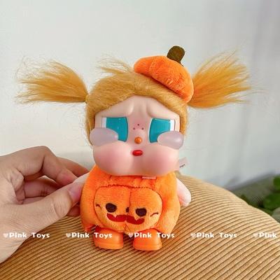 CRYBABY哭娃度假Vacation Mode On搪胶咕噜咕噜娃衣南瓜毛衣着替