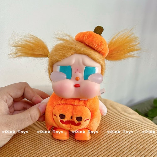 CRYBABY哭娃度假Vacation Mode On搪胶咕噜咕噜娃衣南瓜毛衣着替