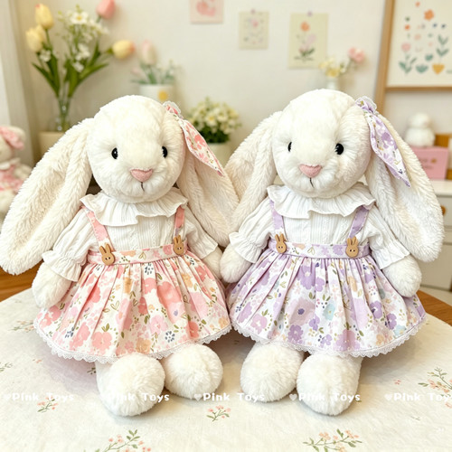 适用于Jellycat中号31cm害羞邦尼兔娃衣30CM伽百利兔新款连衣裙