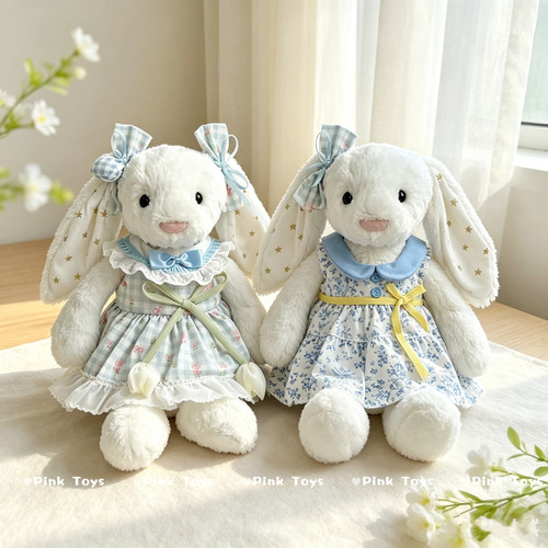 适用于Jellycat中号31cm害羞邦尼兔娃衣30CM伽百利兔新款连衣裙