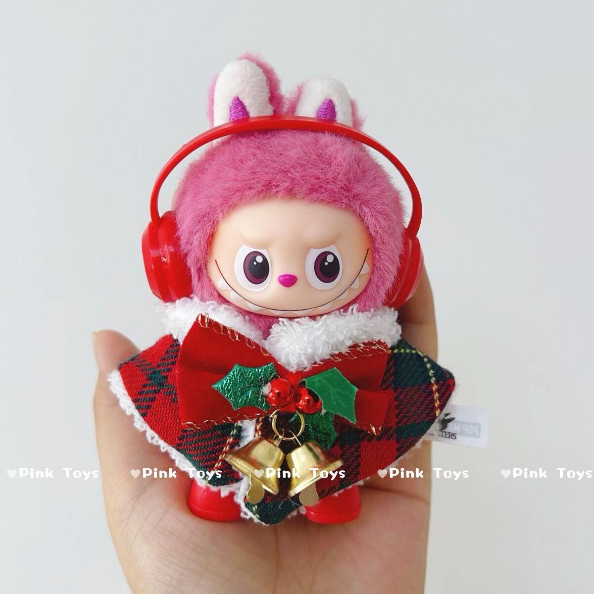 labubu4.0心底密码衣服毛绒斗篷泳镜套装Labubu四代拉布布娃衣