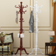 欧式 衣架落地卧室实木玄关衣服架落地式 衣帽架加粗挂衣架挂包客厅