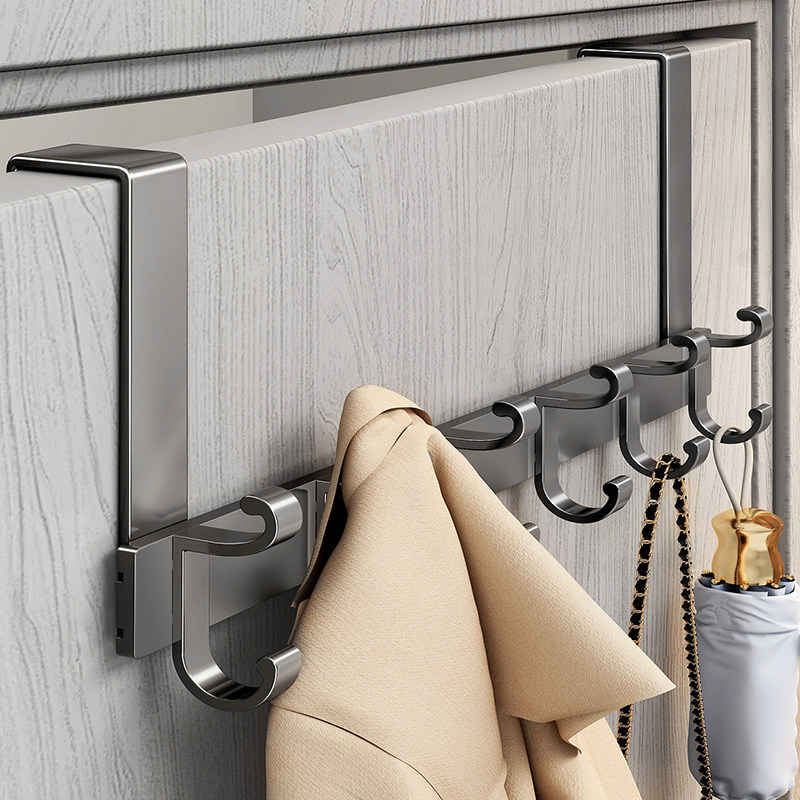 免打孔门后挂钩入户门挂衣架卧室衣帽钩浴室无痕强力承重置物收纳,收纳整理,挂钩/粘钩,淘宝优惠券,粉丝福利购,淘宝优惠卷