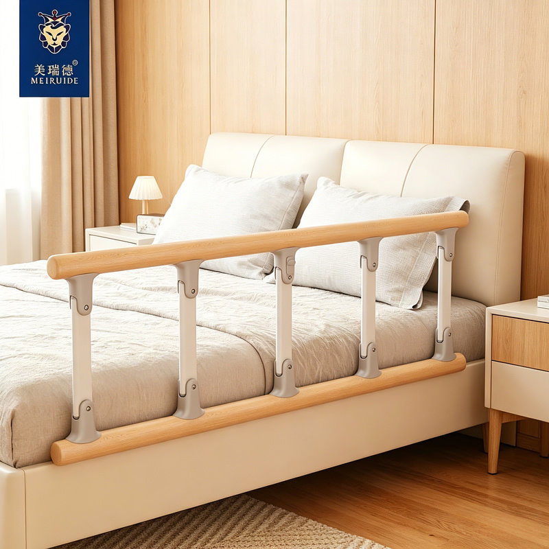 实木老人床边扶手安全围栏护栏图片