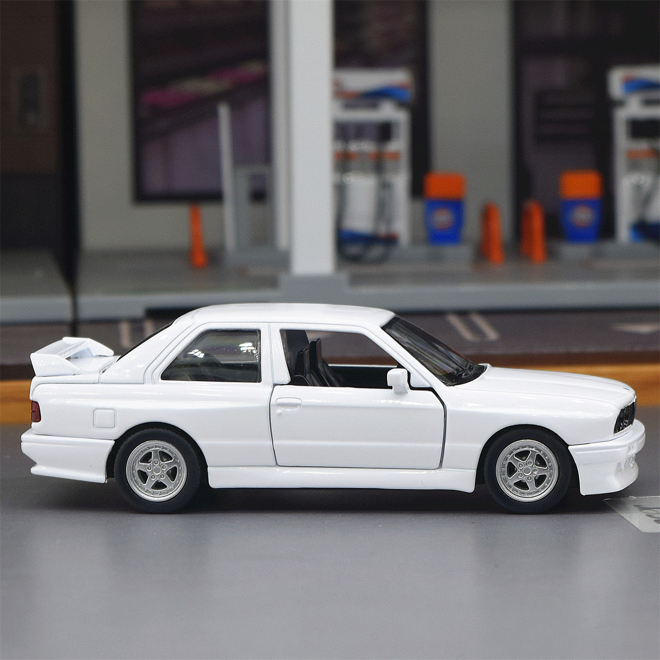 1986-1991 BMW E30 M3 스포츠카 금속 합금 자동차 모델 레트로 클래식 자동차 컬렉션