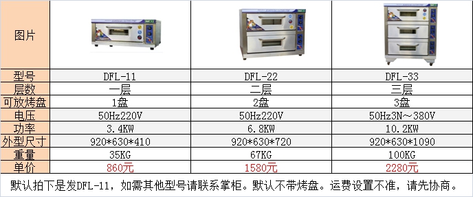 得宝商用烤箱远红外线电烤炉面包店绿豆饼蛋糕烘炉一层/二层/三层-封面