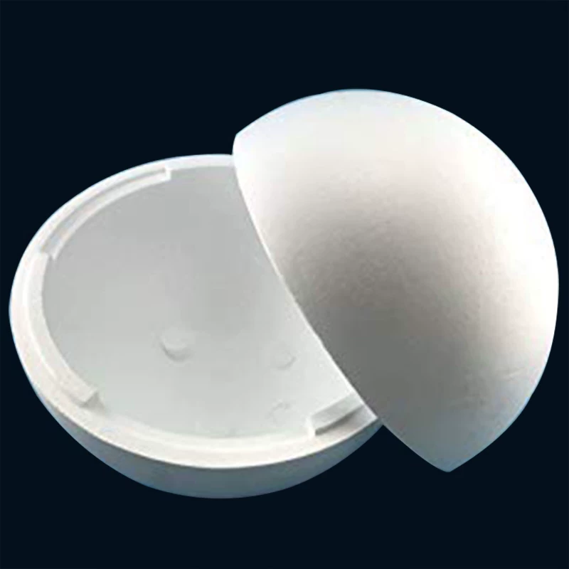 泡沫空心球保丽利龙实心半圆球形婚庆插花烘焙翻糖蛋糕模型8-60cm