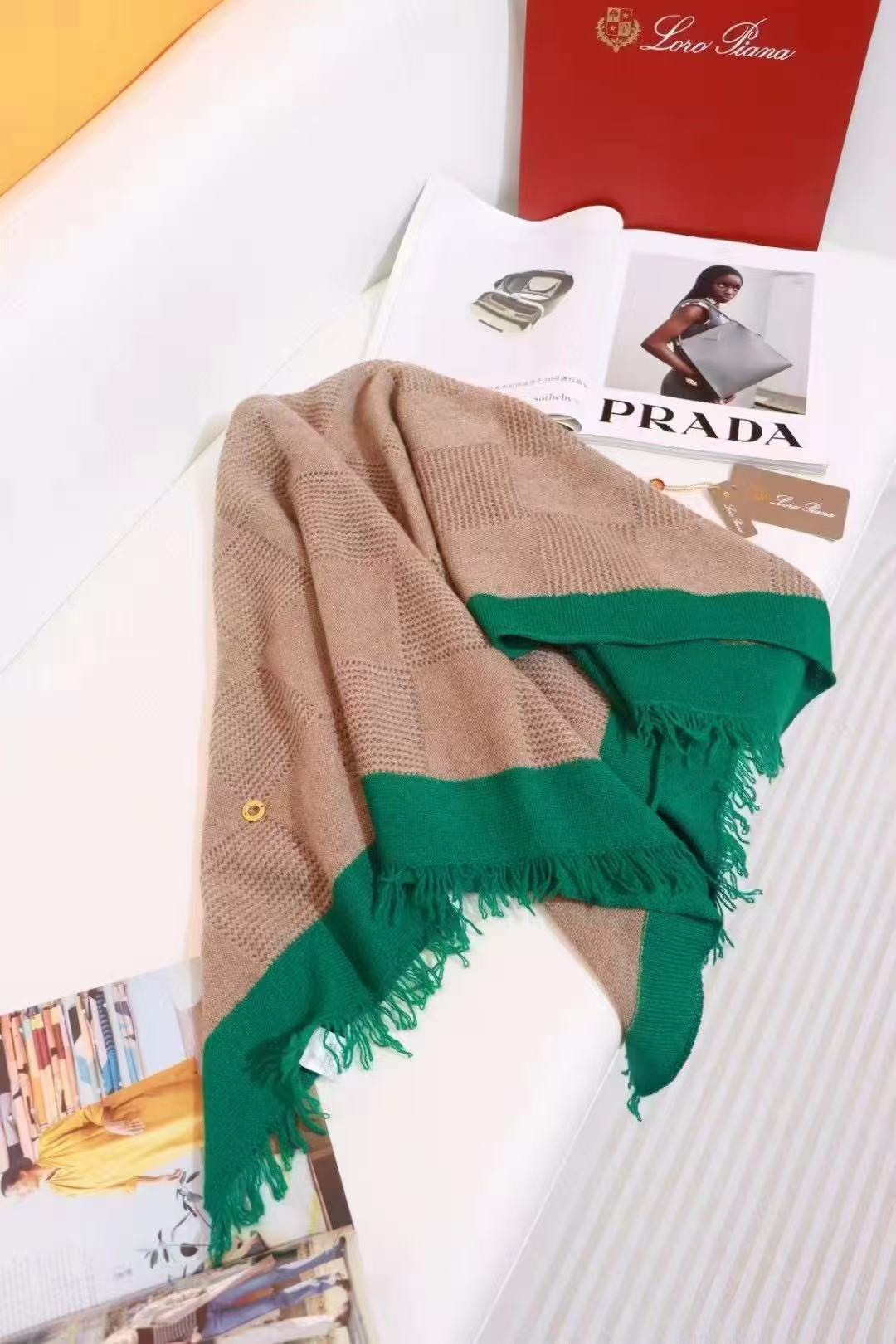 【LU】 方巾  羊绒围巾披肩多用途流苏围脖异色边,女装/女士精品,羊绒衫,淘宝优惠券,粉丝福利购,淘宝优惠卷