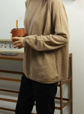 【LU】 羊绒插肩袖上衣