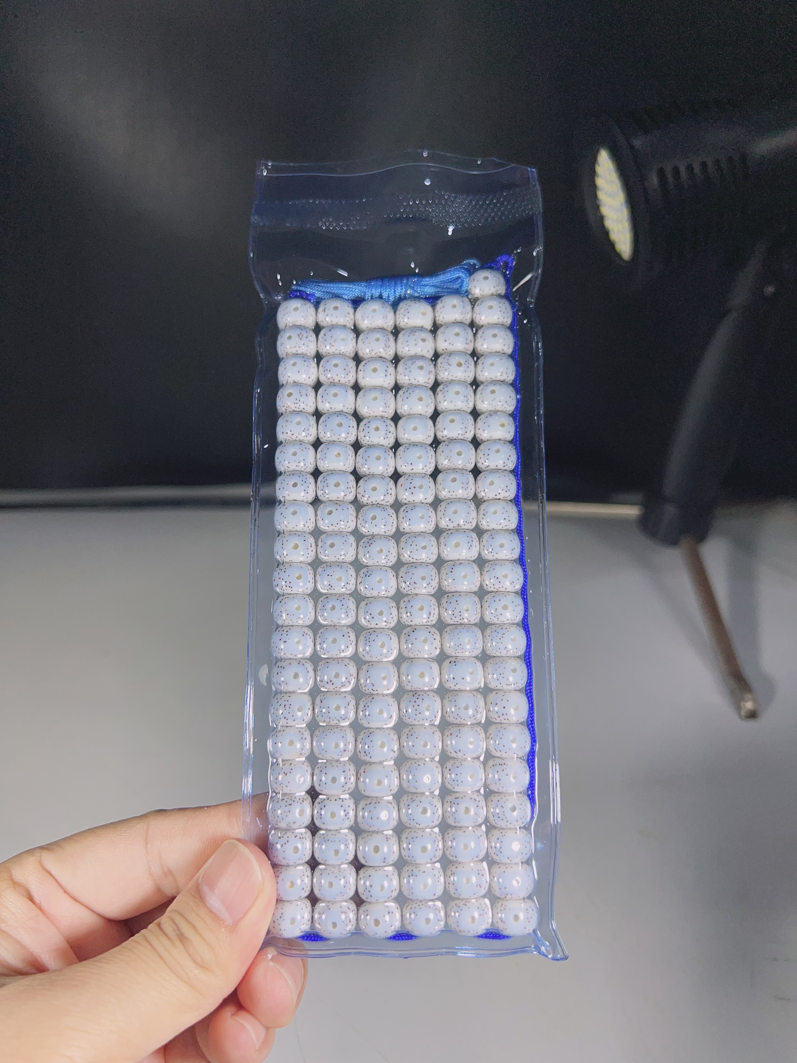 星月菩提限量版10×8桶珠（一物一图）
