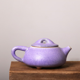 禹州神垕钧窑钧瓷茶具礼品套装商务伴手礼陶瓷茶壶功夫茶具泡茶壶
