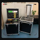 定制铝合金大号多功能电动工具箱 结实耐用加厚铝合金拉杆箱