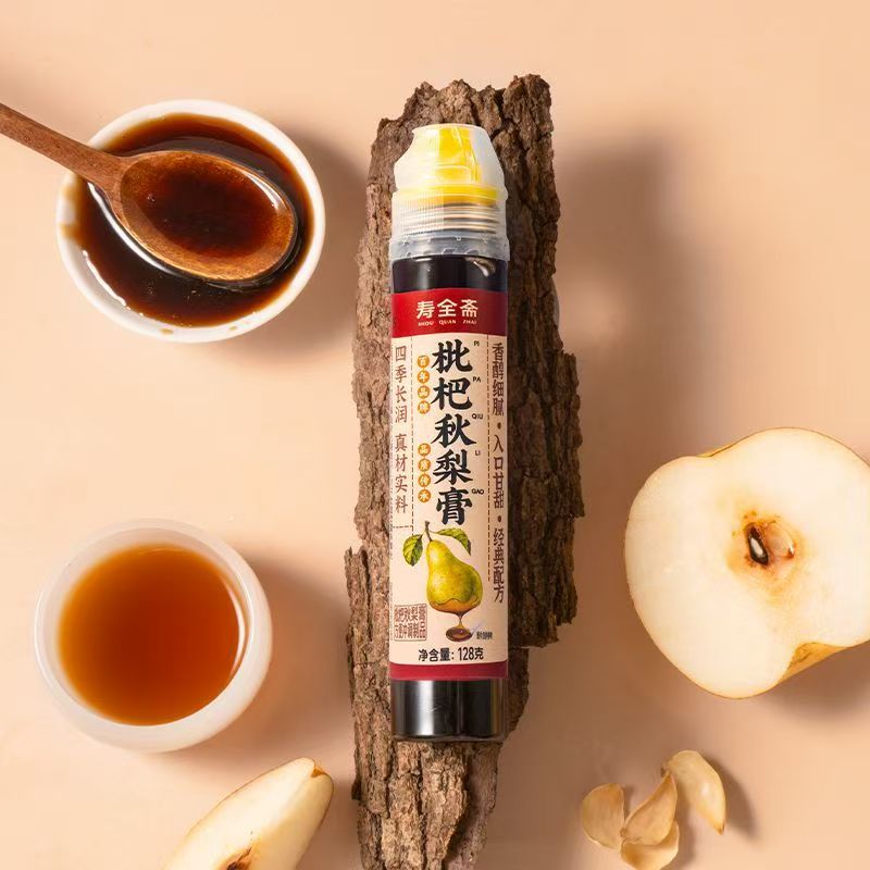 寿全斋枇杷秋梨膏官方正品独立包装冲泡雪梨细腻特卖轻盈易冲泡