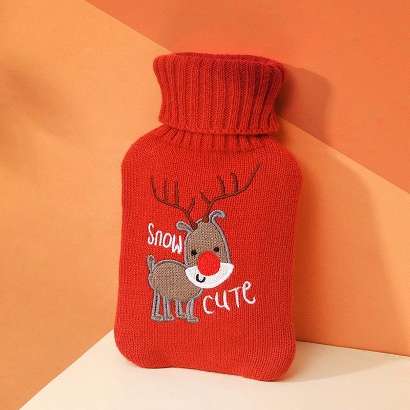 注水热水袋装水防爆中号灌水暖被窝暖水袋女生敷肚子暖宫加厚毛绒,居家日用,热水袋,淘宝优惠券,粉丝福利购,淘宝优惠卷