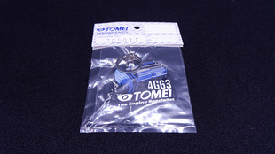 TOMEI个性化汽车钥匙扣钛合金挂件创意饰品日本进口现货