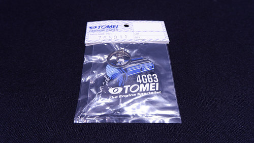 TOMEI个性化汽车钥匙扣钛合金挂件创意饰品日本进口现货