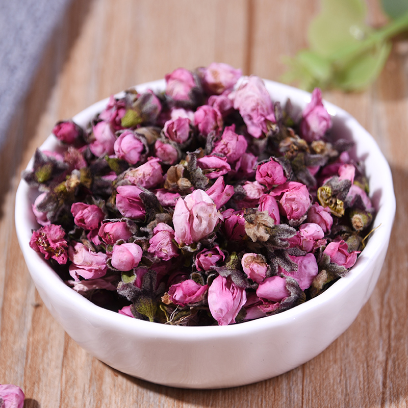 桃花500g散装干桃花花蕾花瓣另售玫瑰花茶菊花茶荷叶茶