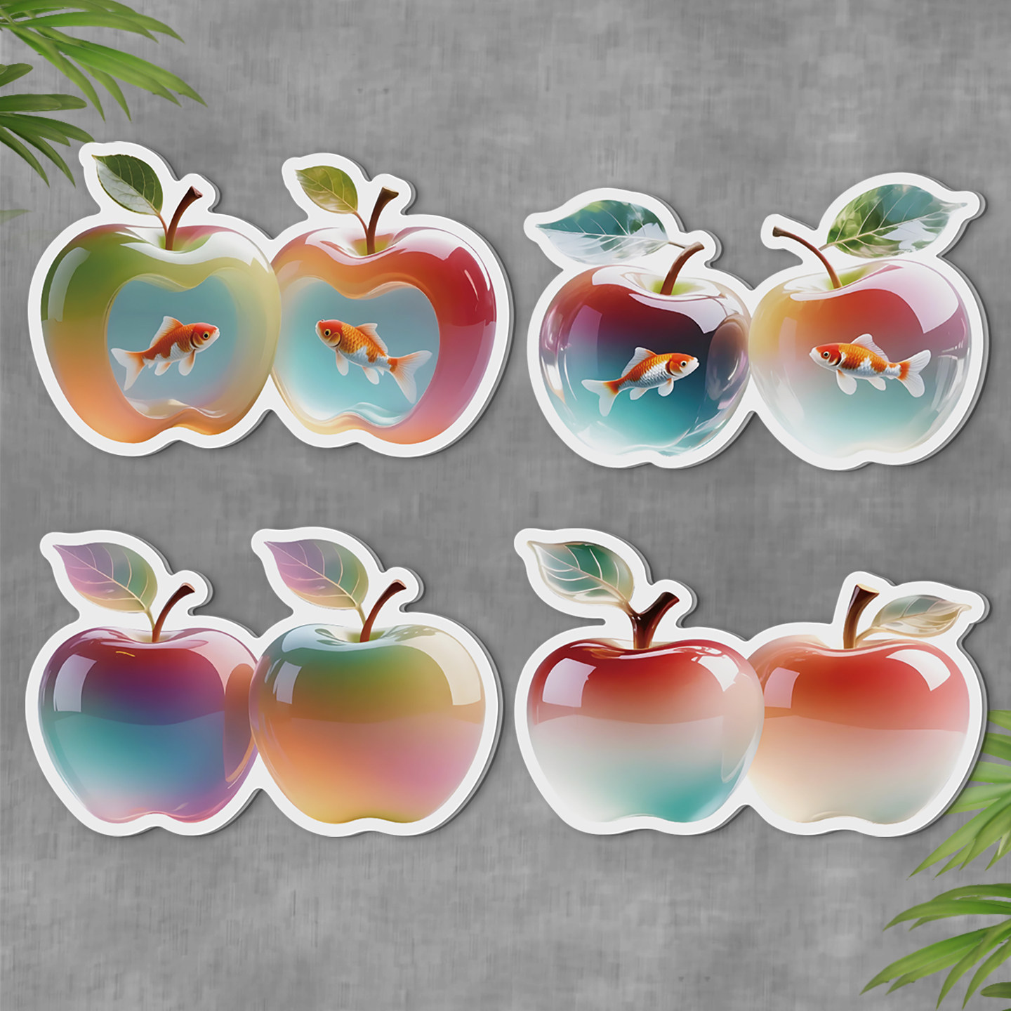 餐厅补洞遮丑补丁贴水果图案自粘亚克力贴画创意冰箱贴立体开关贴,家居饰品,涂鸦墙贴,淘宝优惠券,粉丝福利购,淘宝优惠卷