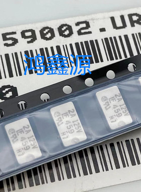 0459002.UR 2A 125V 459 Littelfuse/力特特快熔断型一次性保险管