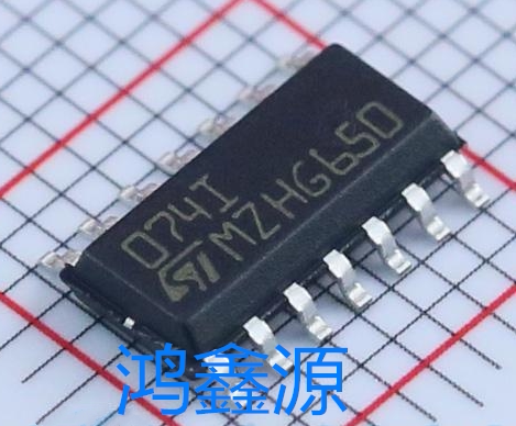 全新原装 TL074IDT 丝印074I SOP-14 运算放大器芯片 原装ST现货