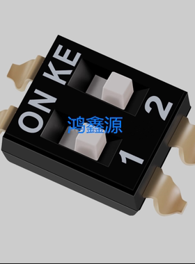 原装 KE DSIC02LSGET 2.54MM 2位 贴片 拨码开关 拨动编码开关
