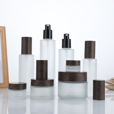 木纹罩膏霜瓶乳液瓶高端大气