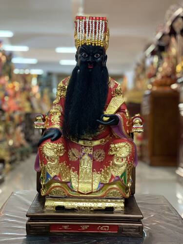 包邮阎王像阎王爷神像阎罗王十殿阎王阎罗天子树脂佛像16/19英寸