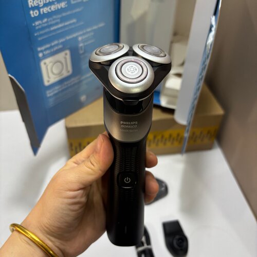 飞利浦电动剃须刮胡刀护肤型痘肌用蜂巢5X X5004 进口原装