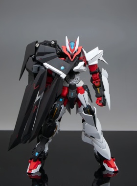 兽虎 HG HGBD 1:144 无名异端 红色异端 012 拼装模型玩具手办