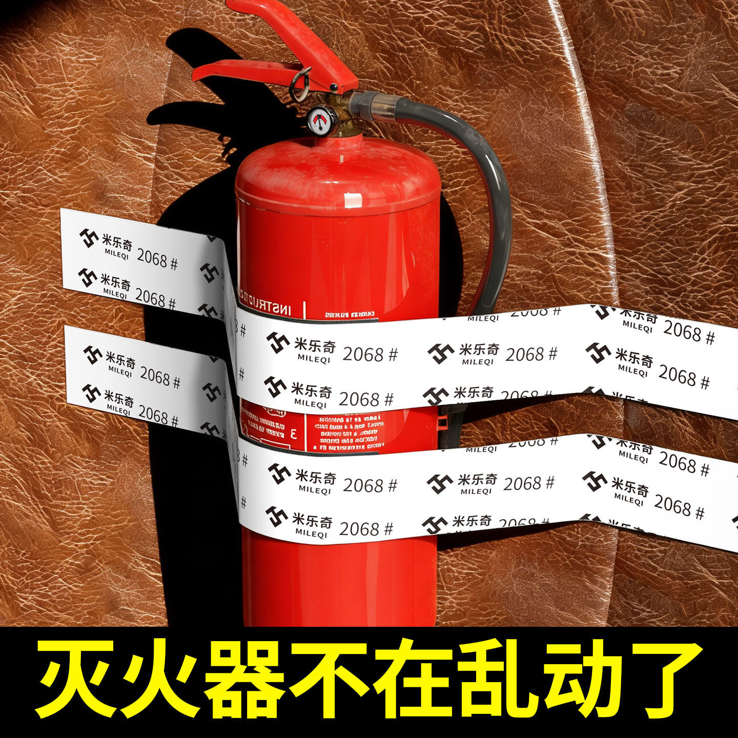 车载灭火器固定收纳专用魔术贴车用坐垫防跑粘胶汽车脚垫固定神器