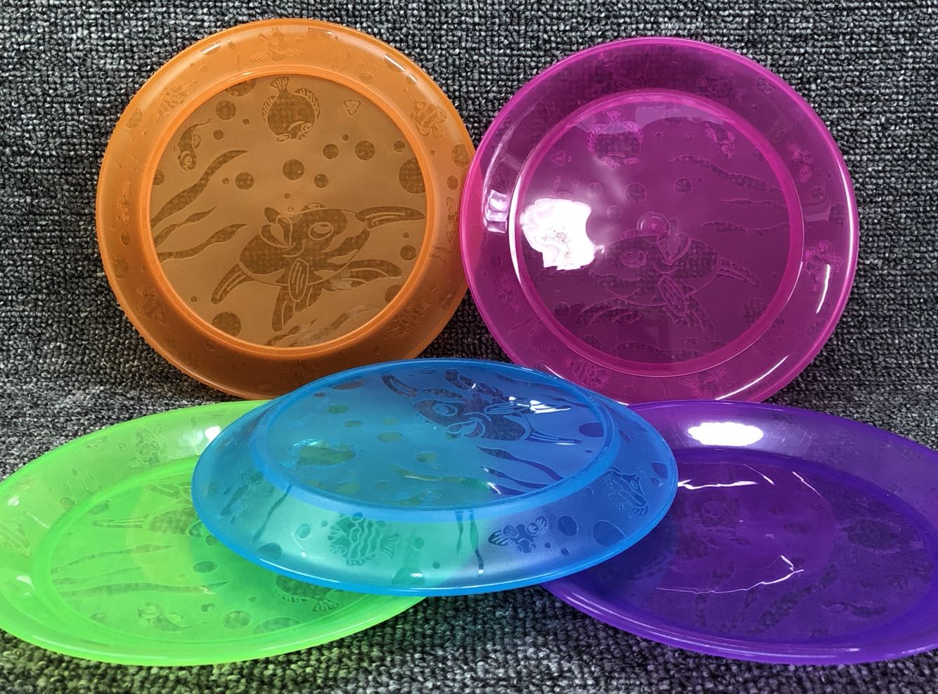 5只一套!Munchkin 满趣健宝宝儿童餐具餐盘辅食水果碟吃饭清仓