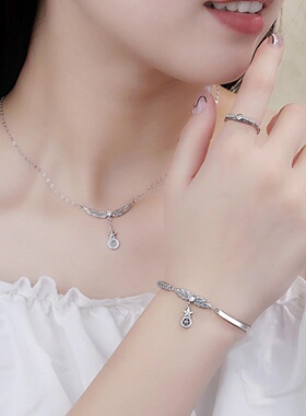 原创设计异地银饰手链情侣