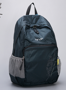 超轻可折叠旅行双肩包FIDODIDO新款男女士柔软牛津布旅游背包轻便