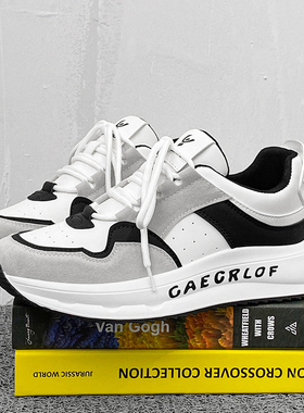 2025新款时尚男鞋健康鞋休闲防臭抗菌磁振动按摩舒适实体