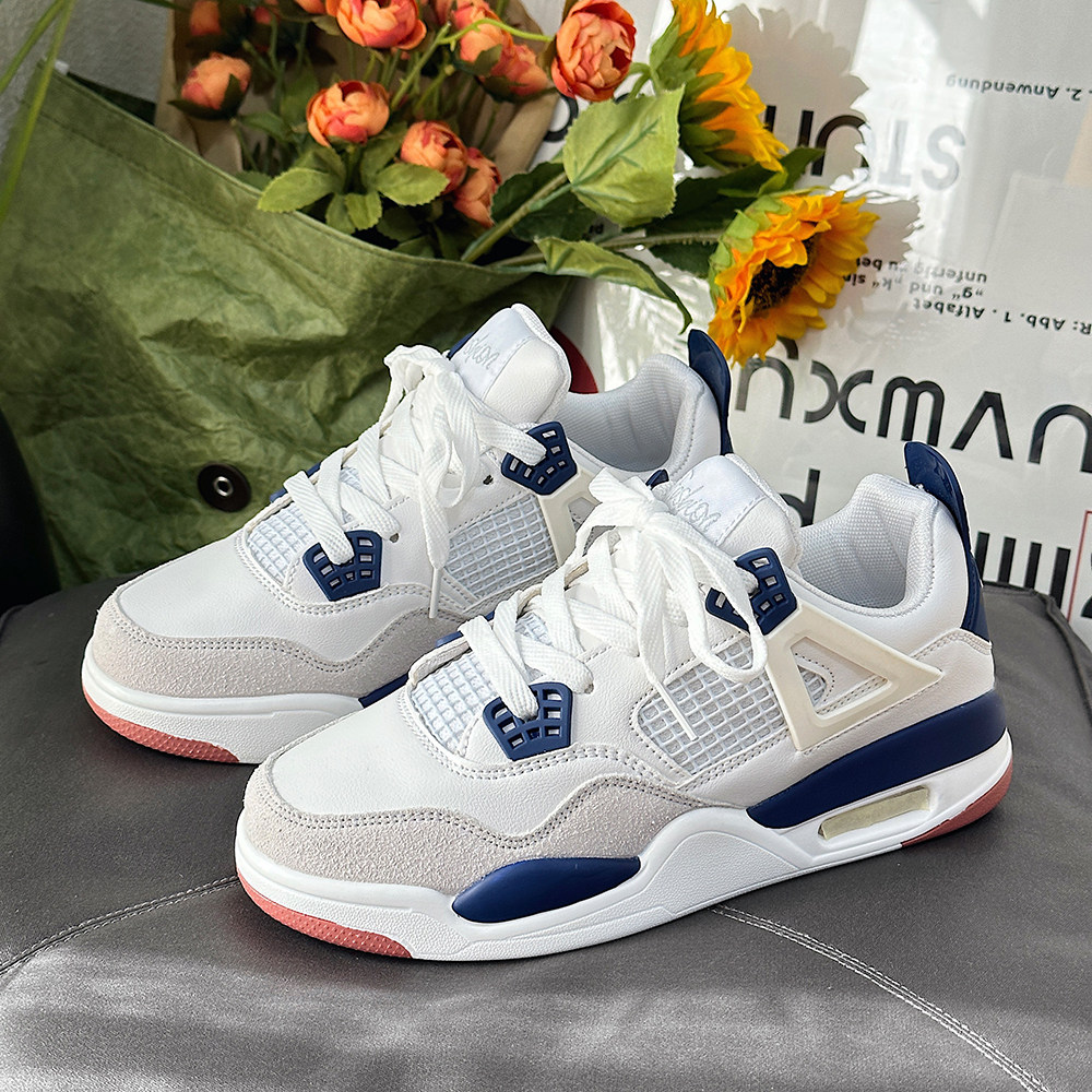 国潮气垫厚底休闲板鞋男秋冬新款