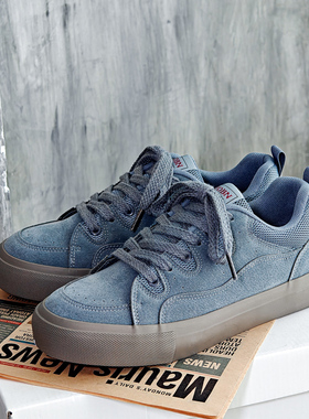 新款男鞋国潮帆布鞋男鞋子2025春秋季休闲运动板鞋百搭低帮鞋