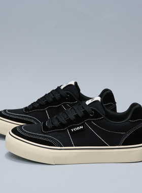 帆布鞋男款秋季透气防臭鞋子男鞋2025新款潮流百搭男生休闲平板鞋