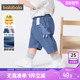 男童女童运动中裤 巴拉巴拉宝宝裤 薄孩 新款 童装 子婴儿大pp短裤 夏季