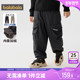 儿童休闲外出长裤 巴拉巴拉男童裤 厚 秋冬季 新款 子中大童加绒工装 裤