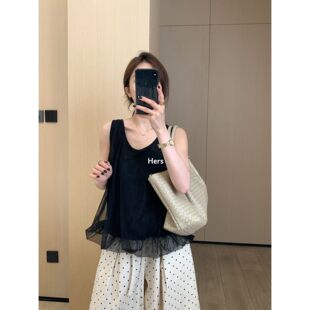 hers蕾丝纱纱花苞法式 METWO 吊带21029 孤品清仓